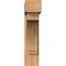 Ekena Millwork Imperial Block Smooth Bracket w/ Offset Brace, Western Red Cedar, 7 1/2"W x 28"D x 32"H BKT0806X28X32IMP05SWR - alternate 4